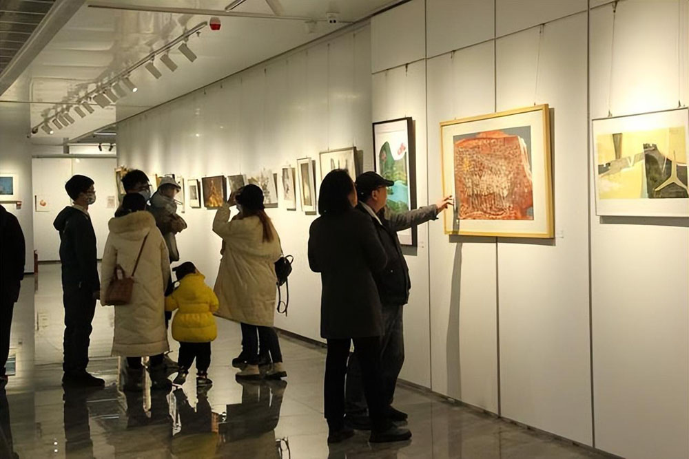 长沙市版画艺委会2022-2023年度迎春展开展